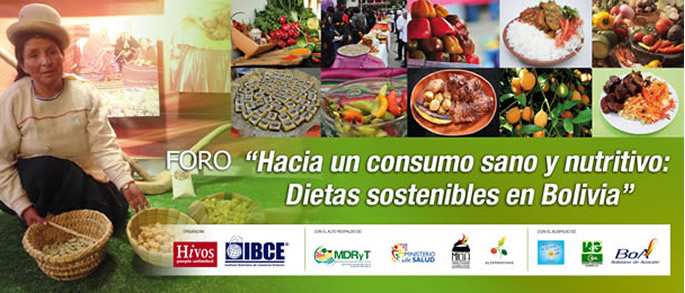 FORO - Hacia un consumo sano y nutritivo: Dietas sostenibles en Bolivia