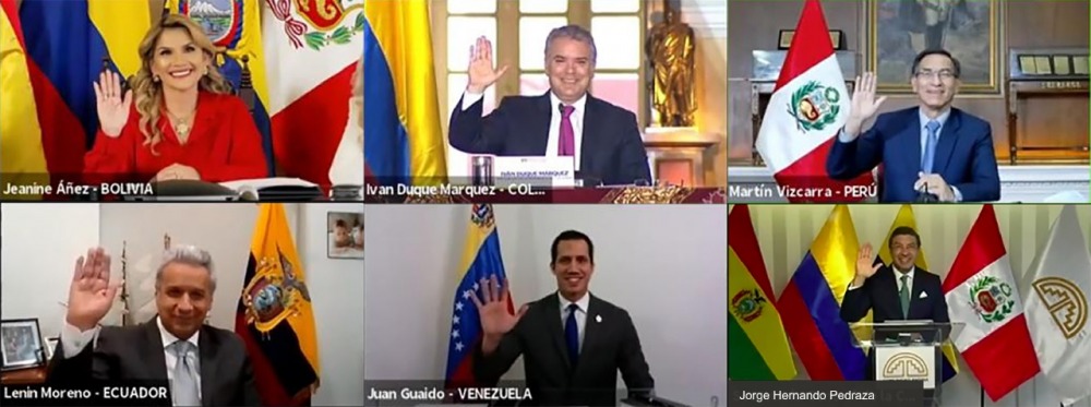 Bolivia concluye la presidencia Pro Tempore de la CAN en la vigésima reunión del Consejo Presidencial Andino