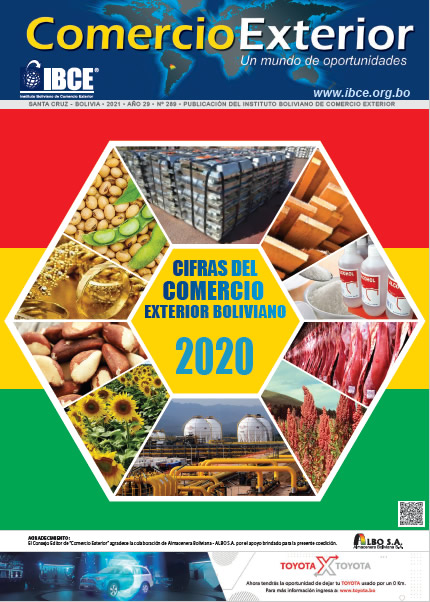 Cifras del Comercio Exterior Boliviano 2020