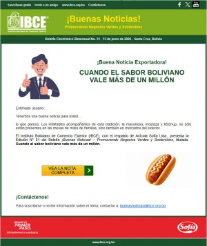 Más de un millón de dólares con sabor boliviano