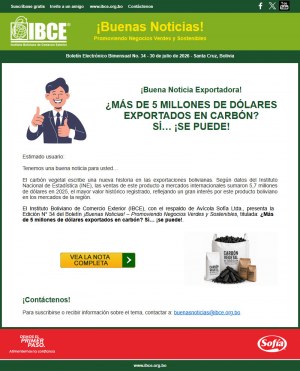 ¿Más de 5 millones de dólares exportados en carbón? Sí… ¡se puede!