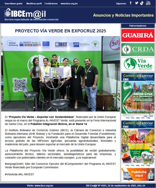 PROYECTO VÍA VERDE EN EXPOCRUZ 2025