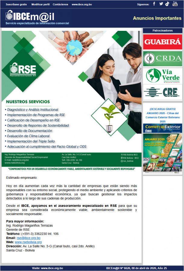 RSE: Nuestros Servicios