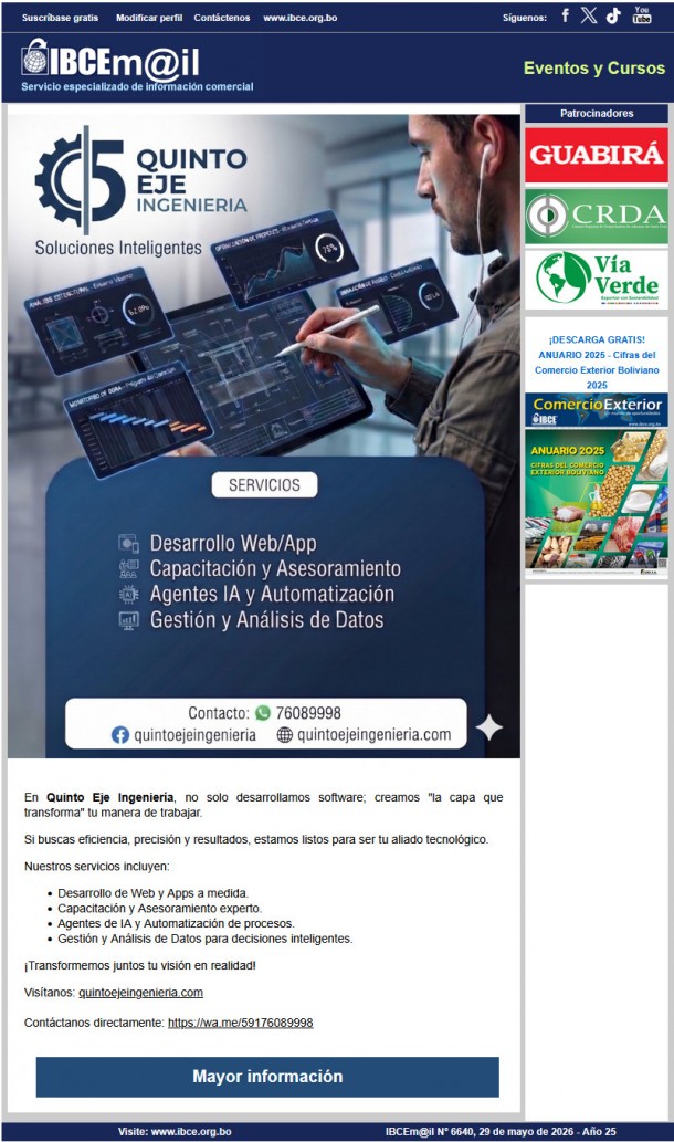 Quinto Eje Ingeniería: Soluciones en ingeniería inteligente