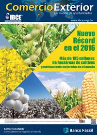 Nuevo récord en el 2016: Más de 185 millones de hectáreas de cultivos genéticamente mejorados en el mundo